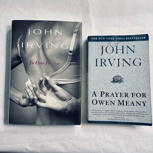 Book Set (2) by John Irving In One Person A Prayer for Owen Meany